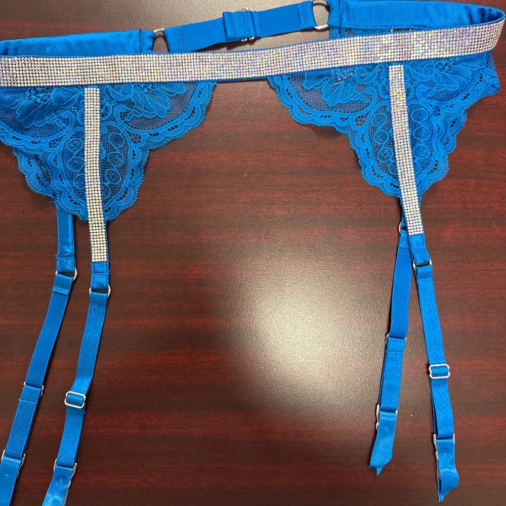 NWT Victoria’s Secret Shine Strap Garter